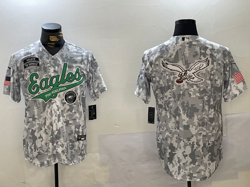 Men's Philadelphia Eagles big logo 2024 F.U.S.E Arctic Camo Salute To Service Limited Stitched Jersey 7 Men's Philadelphia Eagles big logo 2024 F.U.S.E Arctic Camo Salute To Service Limited Stitched Jersey 7