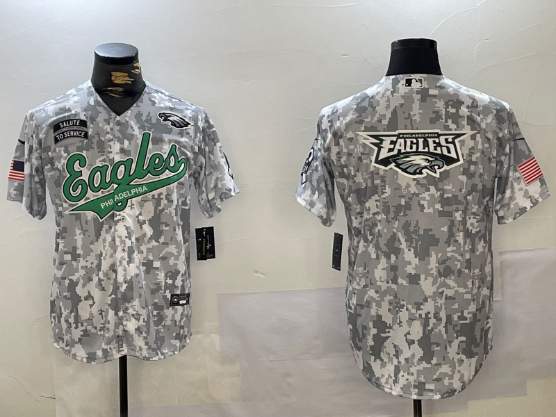 Men's Philadelphia Eagles big logo 2024 F.U.S.E Arctic Camo Salute To Service Limited Stitched Jersey 3 Men's Philadelphia Eagles big logo 2024 F.U.S.E Arctic Camo Salute To Service Limited Stitched Jersey 3