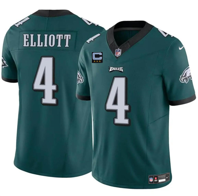 Men's Philadelphia Eagles #4 Jake Elliott Green F.U.S.E With 3-Star C Patch Vapor Untouchable Limited Stitched Football Jersey Men's Philadelphia Eagles #4 Jake Elliott Green F.U.S.E With 3-Star C Patch Vapor Untouchable Limited Stitched Football Jersey