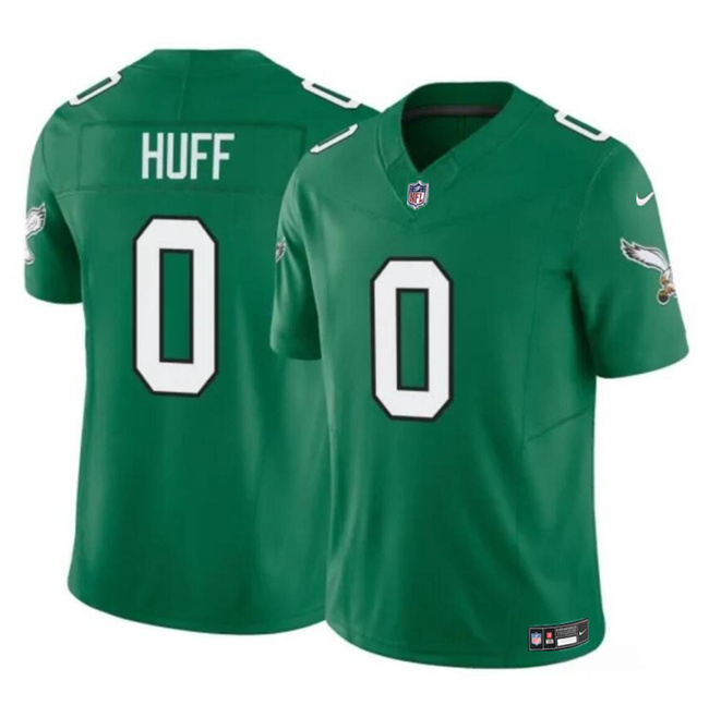 Men's Philadelphia Eagles #0 Bryce Huff Kelly Green 2024 F.U.S.E Vapor Untouchable Limited Stitched Football Jersey Men's Philadelphia Eagles #0 Bryce Huff Kelly Green 2024 F.U.S.E Vapor Untouchable Limited Stitched Football Jersey