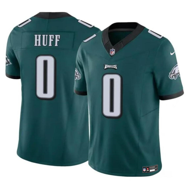 Men's Philadelphia Eagles #0 Bryce Huff Green 2024 F.U.S.E Vapor Untouchable Limited Stitched Football Jersey Men's Philadelphia Eagles #0 Bryce Huff Green 2024 F.U.S.E Vapor Untouchable Limited Stitched Football Jersey