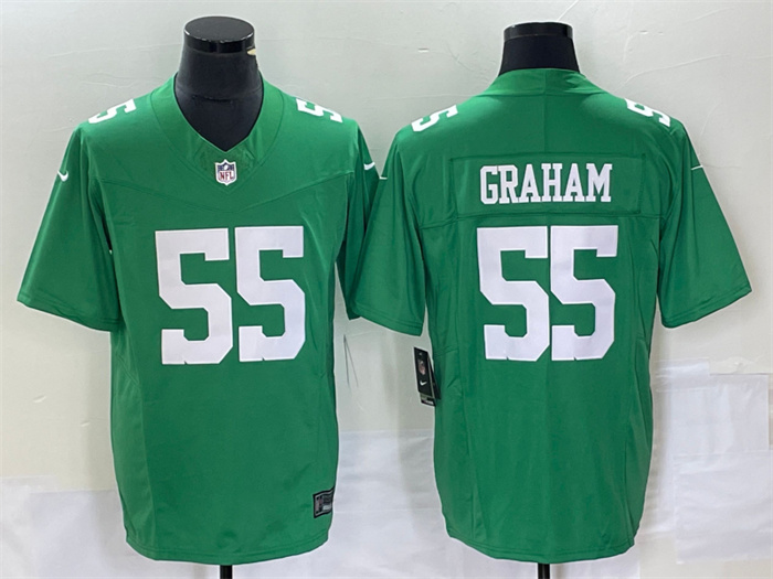 Men's Philadelphia Eagles #55 Brandon Graham Green F.U.S.E. Vapor Untouchable Stitched Football Jersey Men's Philadelphia Eagles #55 Brandon Graham Green F.U.S.E. Vapor Untouchable Stitched Football Jersey