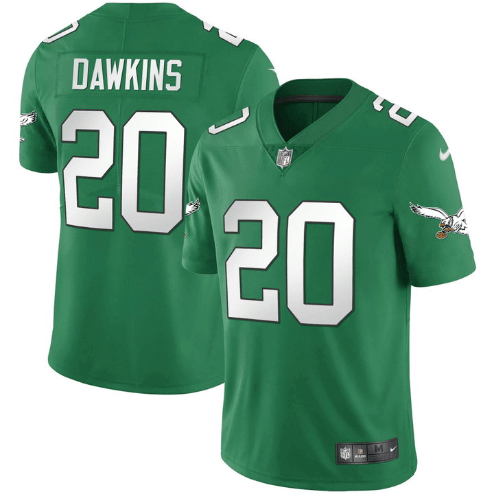 Men's Philadelphia Eagles #20 Brian Dawkins Green Vapor Untouchable Limited Stitched Jersey Men's Philadelphia Eagles #20 Brian Dawkins Green Vapor Untouchable Limited Stitched Jersey