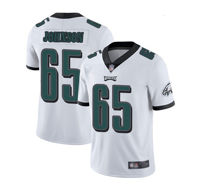 Men's Philadelphia Eagles #65 Lane Johnson White Vapor Untouchable Limited Stitched Jersey Men's Philadelphia Eagles #65 Lane Johnson White Vapor Untouchable Limited Stitched Jersey