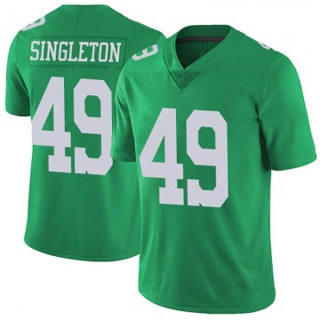 Men's Philadelphia Eagles #49 Alex Singleton Green Limited Vapor Untouchable Nike Jersey Men's Philadelphia Eagles #49 Alex Singleton Green Limited Vapor Untouchable Nike Jersey