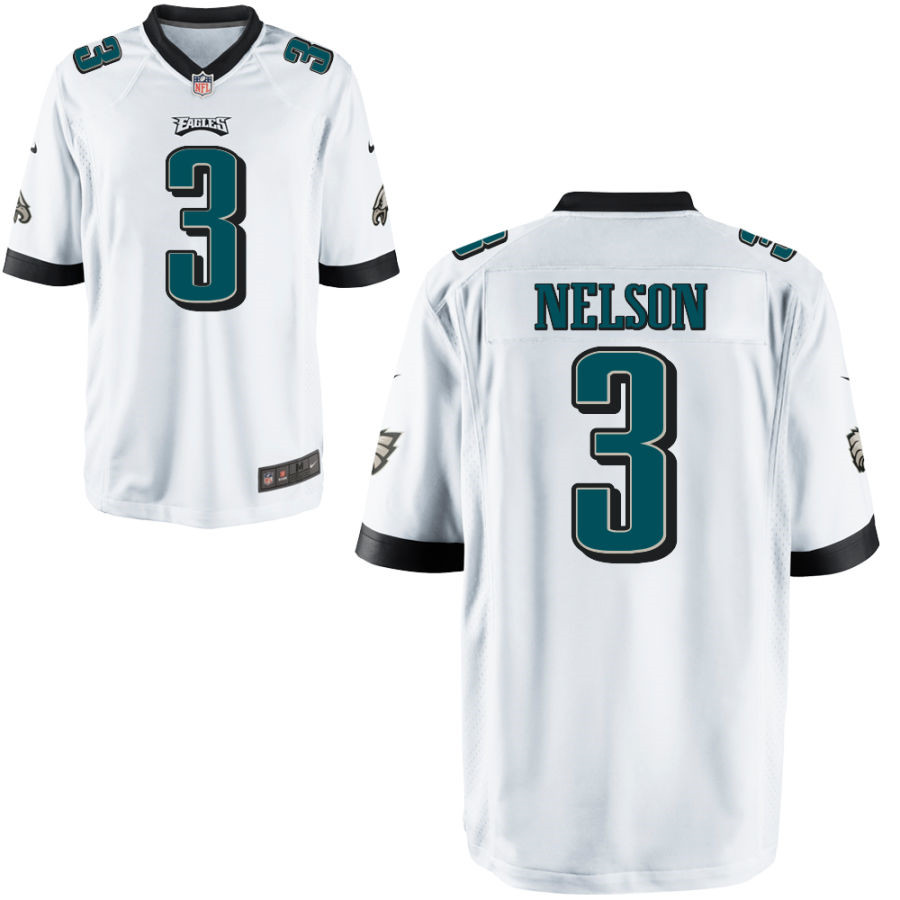 Men's Philadelphia Eagles #3 Steven nelson White Limited jersey Men's Philadelphia Eagles #3 Steven nelson White Limited jersey