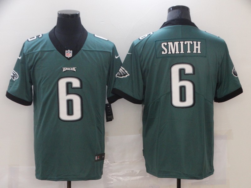 Nike Eagles 6 DeVonta Smith Green 2021 Draft Vapor Limited Jersey Nike Eagles 6 DeVonta Smith Green 2021 Draft Vapor Limited Jersey
