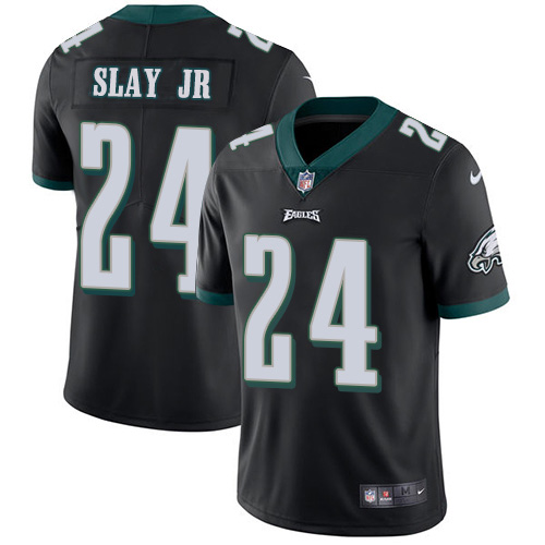 Nike Eagles #24 Darius Slay Jr Black Alternate Men's Stitched NFL Vapor Untouchable Limited Jersey Nike Eagles #24 Darius Slay Jr Black Alternate Men's Stitched NFL Vapor Untouchable Limited Jersey