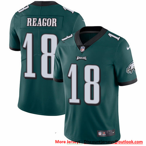 Nike Eagles #18 Jalen Reagor Green Team Color Men's Stitched NFL Vapor Untouchable Limited Jersey Nike Eagles #18 Jalen Reagor Green Team Color Men's Stitched NFL Vapor Untouchable Limited Jersey