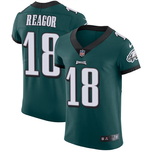 Nike Eagles #18 Jalen Reagor Green Team Color Men's Stitched NFL Vapor Untouchable Elite Jersey Nike Eagles #18 Jalen Reagor Green Team Color Men's Stitched NFL Vapor Untouchable Elite Jersey