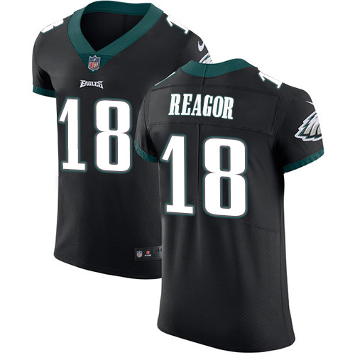 Nike Eagles #18 Jalen Reagor Black Alternate Men's Stitched NFL New Elite Jersey Nike Eagles #18 Jalen Reagor Black Alternate Men's Stitched NFL New Elite Jersey