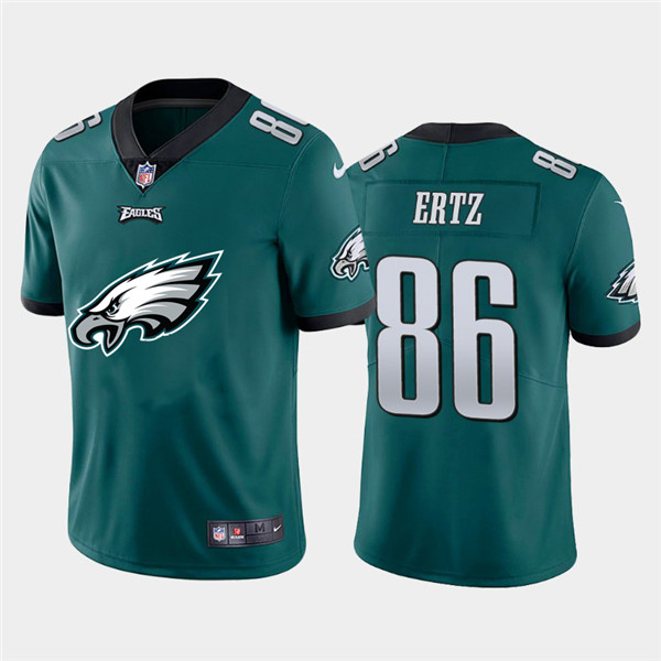 Nike Eagles 86 Zach Ertz Green Team Big Logo Vapor Untouchable Limited Jersey Nike Eagles 86 Zach Ertz Green Team Big Logo Vapor Untouchable Limited Jersey