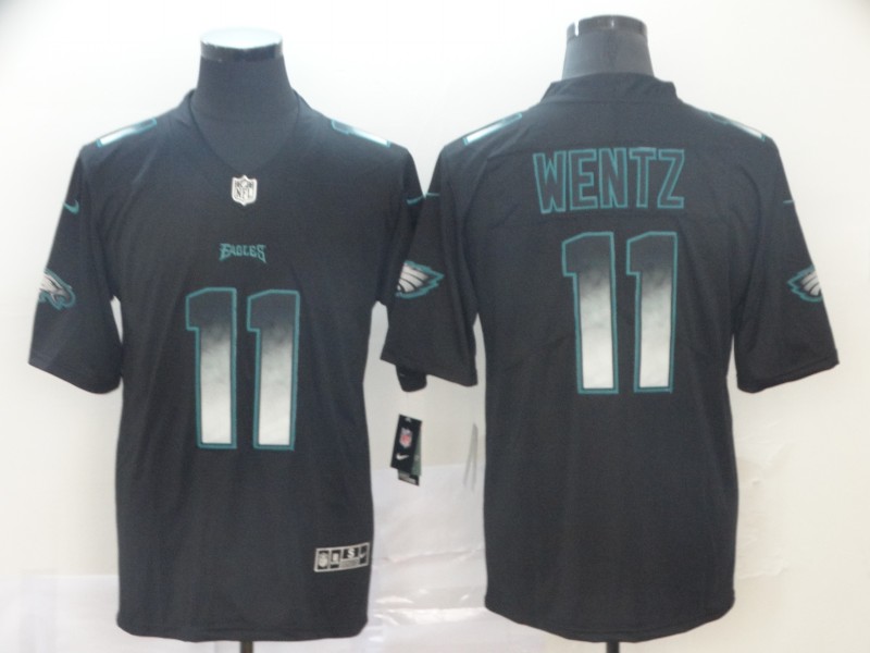 Nike Eagles 11 Carson Wentz Black Arch Smoke Vapor Untouchable Limited Jersey Nike Eagles 11 Carson Wentz Black Arch Smoke Vapor Untouchable Limited Jersey