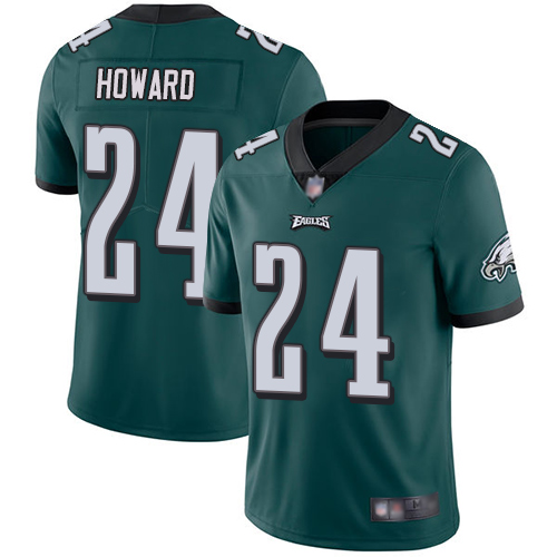 Eagles #24 Jordan Howard Midnight Green Team Color Men's Stitched Football Vapor Untouchable Limited Jersey Eagles #24 Jordan Howard Midnight Green Team Color Men's Stitched Football Vapor Untouchable Limited Jersey
