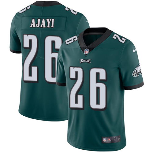 Nike Eagles #26 Jay Ajayi Midnight Green Team Color Men's Stitched NFL Vapor Untouchable Limited Jersey Nike Eagles #26 Jay Ajayi Midnight Green Team Color Men's Stitched NFL Vapor Untouchable Limited Jersey