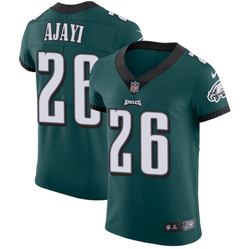 Nike Eagles #26 Jay Ajayi Midnight Green Team Color Men's Stitched NFL Vapor Untouchable Elite Jersey Nike Eagles #26 Jay Ajayi Midnight Green Team Color Men's Stitched NFL Vapor Untouchable Elite Jersey