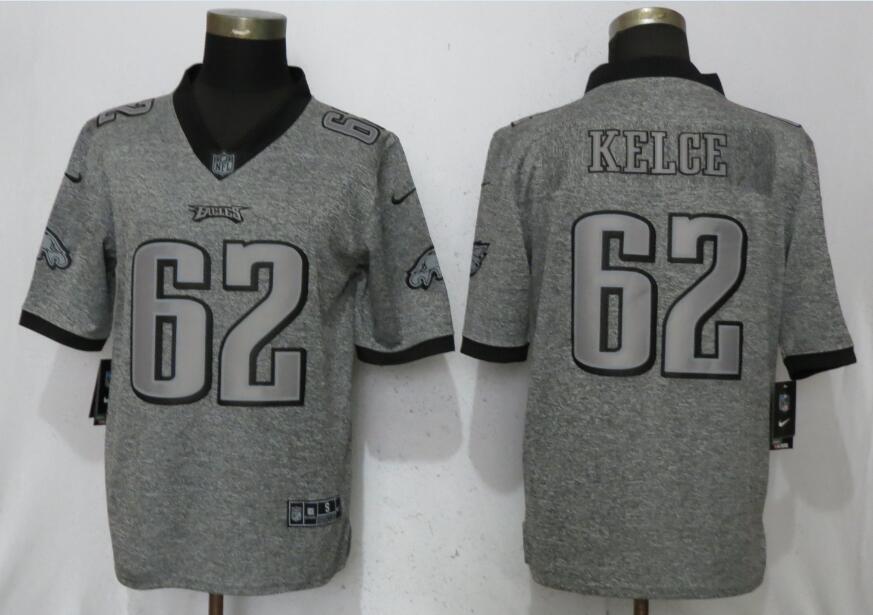 Nike Eagles #62 Jason Kelce Gray Gridiron Gray Vapor Untouchable Limited Jersey Nike Eagles #62 Jason Kelce Gray Gridiron Gray Vapor Untouchable Limited Jersey