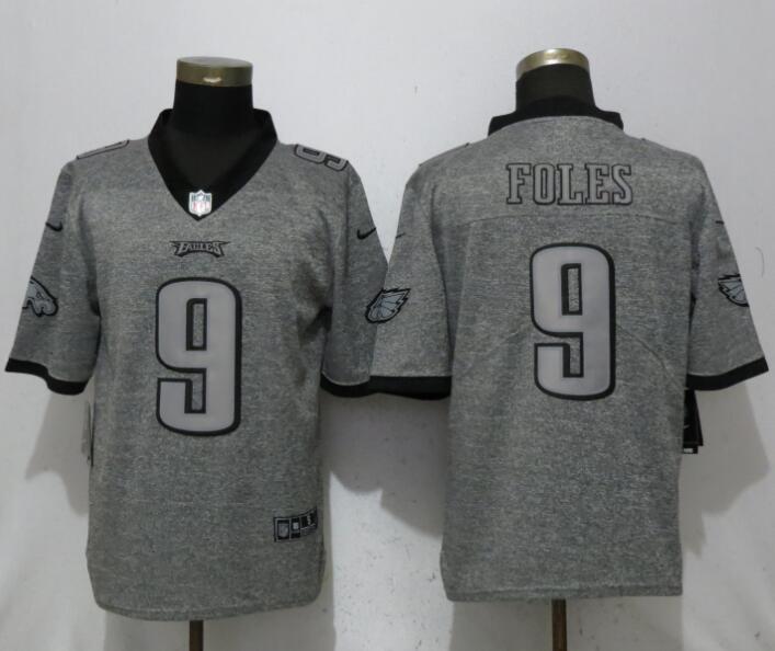 Nike Eagles #9 Nick Foles Gray Gridiron Gray Vapor Untouchable Limited Jersey Nike Eagles #9 Nick Foles Gray Gridiron Gray Vapor Untouchable Limited Jersey