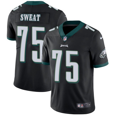 Nike Eagles #75 Josh Sweat Black Alternate Men's Stitched NFL Vapor Untouchable Limited Jersey Nike Eagles #75 Josh Sweat Black Alternate Men's Stitched NFL Vapor Untouchable Limited Jersey