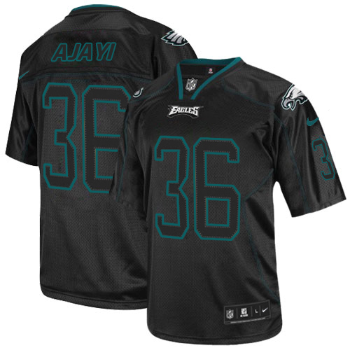 Nike Eagles #36 Jay Ajayi Lights Out Black Men's Stitched NFL Elite Jersey Nike Eagles #36 Jay Ajayi Lights Out Black Men's Stitched NFL Elite Jersey