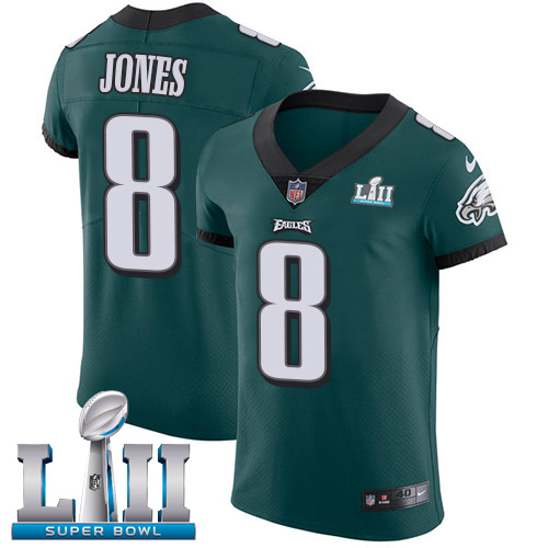 Nike Eagles #8 Donnie Jones Midnight Green Team Color Super Bowl LII Men's Stitched NFL Vapor Untouchable Elite Jersey Nike Eagles #8 Donnie Jones Midnight Green Team Color Super Bowl LII Men's Stitched NFL Vapor Untouchable Elite Jersey