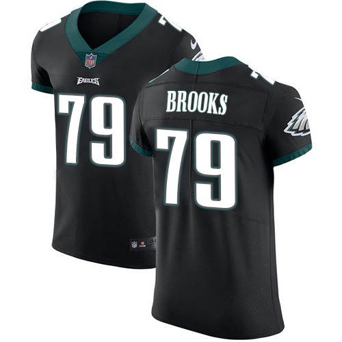 Nike Eagles #79 Brandon Brooks Black Alternate Men's Stitched NFL Vapor Untouchable Elite Jersey Nike Eagles #79 Brandon Brooks Black Alternate Men's Stitched NFL Vapor Untouchable Elite Jersey