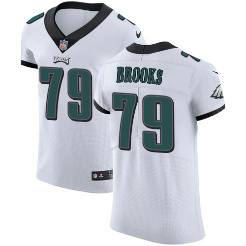 Nike Eagles #79 Brandon Brooks White Men's Stitched NFL Vapor Untouchable Elite Jersey Nike Eagles #79 Brandon Brooks White Men's Stitched NFL Vapor Untouchable Elite Jersey