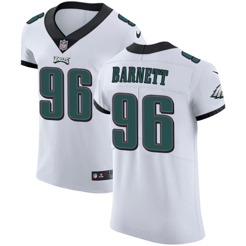 Nike Eagles #96 Derek Barnett White Men's Stitched NFL Vapor Untouchable Elite Jersey Nike Eagles #96 Derek Barnett White Men's Stitched NFL Vapor Untouchable Elite Jersey