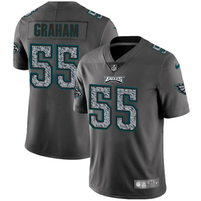 Nike Eagles #55 Brandon Graham Gray Static Men's NFL Vapor Untouchable Game Jersey Nike Eagles #55 Brandon Graham Gray Static Men's NFL Vapor Untouchable Game Jersey