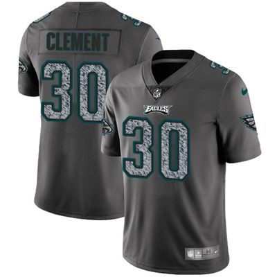 Nike Eagles #30 Corey Clement Gray Static Men's NFL Vapor Untouchable Game Jersey Nike Eagles #30 Corey Clement Gray Static Men's NFL Vapor Untouchable Game Jersey