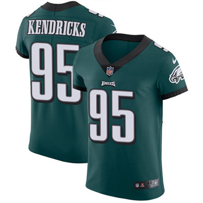 Nike Eagles #95 Mychal Kendricks Midnight Green Team Color Men's Stitched NFL Vapor Untouchable Elite Jersey Nike Eagles #95 Mychal Kendricks Midnight Green Team Color Men's Stitched NFL Vapor Untouchable Elite Jersey