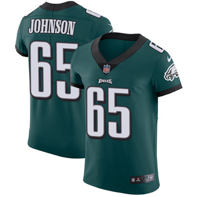 Nike Eagles #65 Lane Johnson Midnight Green Team Color Men's Stitched NFL Vapor Untouchable Elite Jersey Nike Eagles #65 Lane Johnson Midnight Green Team Color Men's Stitched NFL Vapor Untouchable Elite Jersey