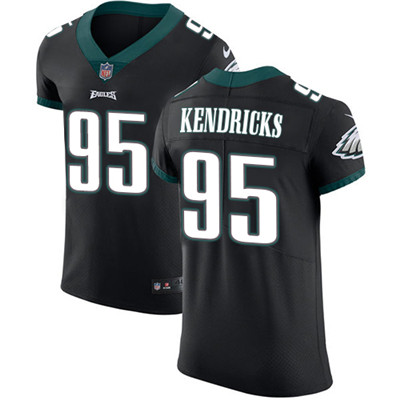 Nike Eagles #95 Mychal Kendricks Black Alternate Men's Stitched NFL Vapor Untouchable Elite Jersey Nike Eagles #95 Mychal Kendricks Black Alternate Men's Stitched NFL Vapor Untouchable Elite Jersey
