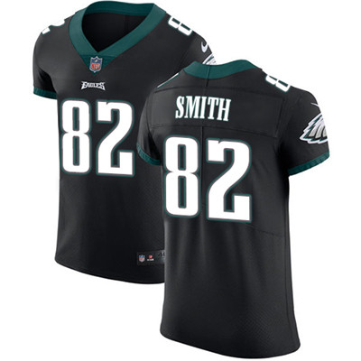 Nike Eagles #82 Torrey Smith Black Alternate Men's Stitched NFL Vapor Untouchable Elite Jersey Nike Eagles #82 Torrey Smith Black Alternate Men's Stitched NFL Vapor Untouchable Elite Jersey