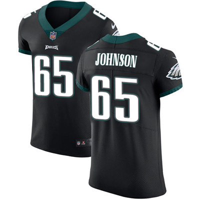 Nike Eagles #65 Lane Johnson Black Alternate Men's Stitched NFL Vapor Untouchable Elite Jersey Nike Eagles #65 Lane Johnson Black Alternate Men's Stitched NFL Vapor Untouchable Elite Jersey