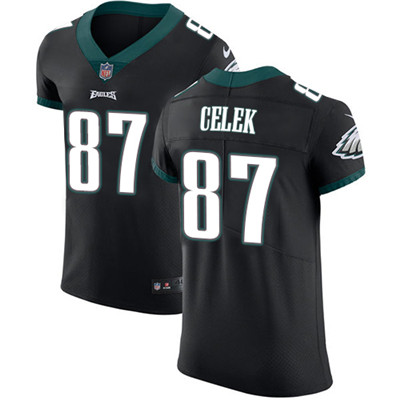 Nike Eagles #87 Brent Celek Black Alternate Men's Stitched NFL Vapor Untouchable Elite Jersey Nike Eagles #87 Brent Celek Black Alternate Men's Stitched NFL Vapor Untouchable Elite Jersey