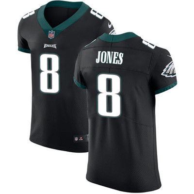 Nike Eagles #8 Donnie Jones Black Alternate Men's Stitched NFL Vapor Untouchable Elite Jersey Nike Eagles #8 Donnie Jones Black Alternate Men's Stitched NFL Vapor Untouchable Elite Jersey