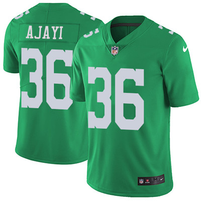 Nike Eagles #36 Jay Ajayi Green Men's Stitched NFL Limited Rush Jersey Nike Eagles #36 Jay Ajayi Green Men's Stitched NFL Limited Rush Jersey