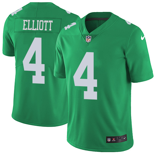 Nike Eagles #4 Jake Elliott Green Men's Stitched NFL Limited Rush Jersey Nike Eagles #4 Jake Elliott Green Men's Stitched NFL Limited Rush Jersey