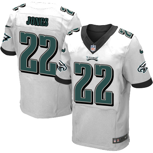 Nike Eagles #22 Sidney Jones White Men's Stitched NFL New Elite Jersey Nike Eagles #22 Sidney Jones White Men's Stitched NFL New Elite Jersey