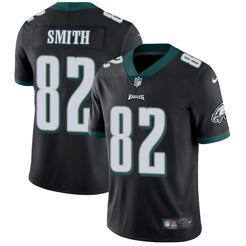 Nike Eagles #82 Torrey Smith Black Alternate Men's Stitched NFL Vapor Untouchable Limited Jersey Nike Eagles #82 Torrey Smith Black Alternate Men's Stitched NFL Vapor Untouchable Limited Jersey