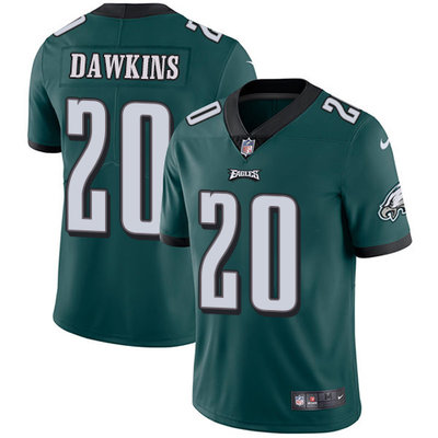 Nike Eagles #20 Brian Dawkins Midnight Green Team Color Men's Stitched NFL Vapor Untouchable Limited Jersey Nike Eagles #20 Brian Dawkins Midnight Green Team Color Men's Stitched NFL Vapor Untouchable Limited Jersey