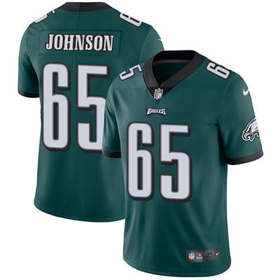 Nike Eagles #65 Lane Johnson Midnight Green Team Color Men's Stitched NFL Vapor Untouchable Limited Jersey Nike Eagles #65 Lane Johnson Midnight Green Team Color Men's Stitched NFL Vapor Untouchable Limited Jersey