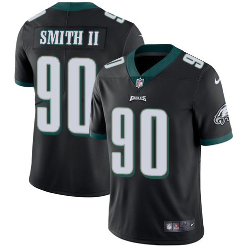 Nike Eagles #90 Marcus Smith II Black Alternate Men's Stitched NFL Vapor Untouchable Limited Jersey Nike Eagles #90 Marcus Smith II Black Alternate Men's Stitched NFL Vapor Untouchable Limited Jersey