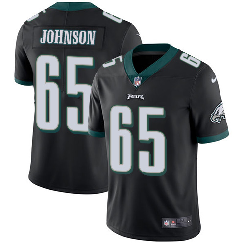 Nike Eagles #65 Lane Johnson Black Alternate Men's Stitched NFL Vapor Untouchable Limited Jersey Nike Eagles #65 Lane Johnson Black Alternate Men's Stitched NFL Vapor Untouchable Limited Jersey