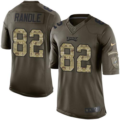 Nike Eagles #82 Rueben Randle Green Men's Stitched NFL Limited Salute to Service Jersey Nike Eagles #82 Rueben Randle Green Men's Stitched NFL Limited Salute to Service Jersey