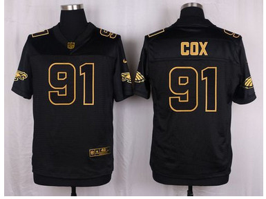 Nike Eagles #91 Fletcher Cox Black Men's Stitched NFL Elite Pro Line Gold Collection Jersey Nike Eagles #91 Fletcher Cox Black Men's Stitched NFL Elite Pro Line Gold Collection Jersey