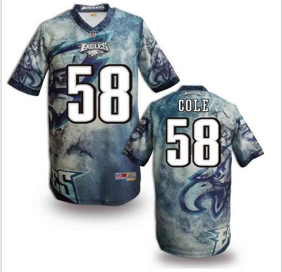 Philadelphia Eagles#58 Cole Valuable elite jeryseys (2)