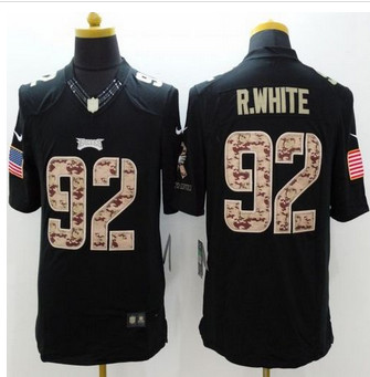 New Philadelphia Eagles #92 Reggie White Black Men's Stitched NFL Limited Salute to Service jersey New Philadelphia Eagles #92 Reggie White Black Men's Stitched NFL Limited Salute to Service jersey