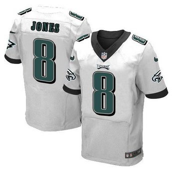 NEW Philadelphia Eagles #8 Donnie Jones White Men's Stitched NFL New Elite Jersey NEW Philadelphia Eagles #8 Donnie Jones White Men's Stitched NFL New Elite Jersey